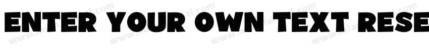 Enter your own text Reset Quint Ex字体转换